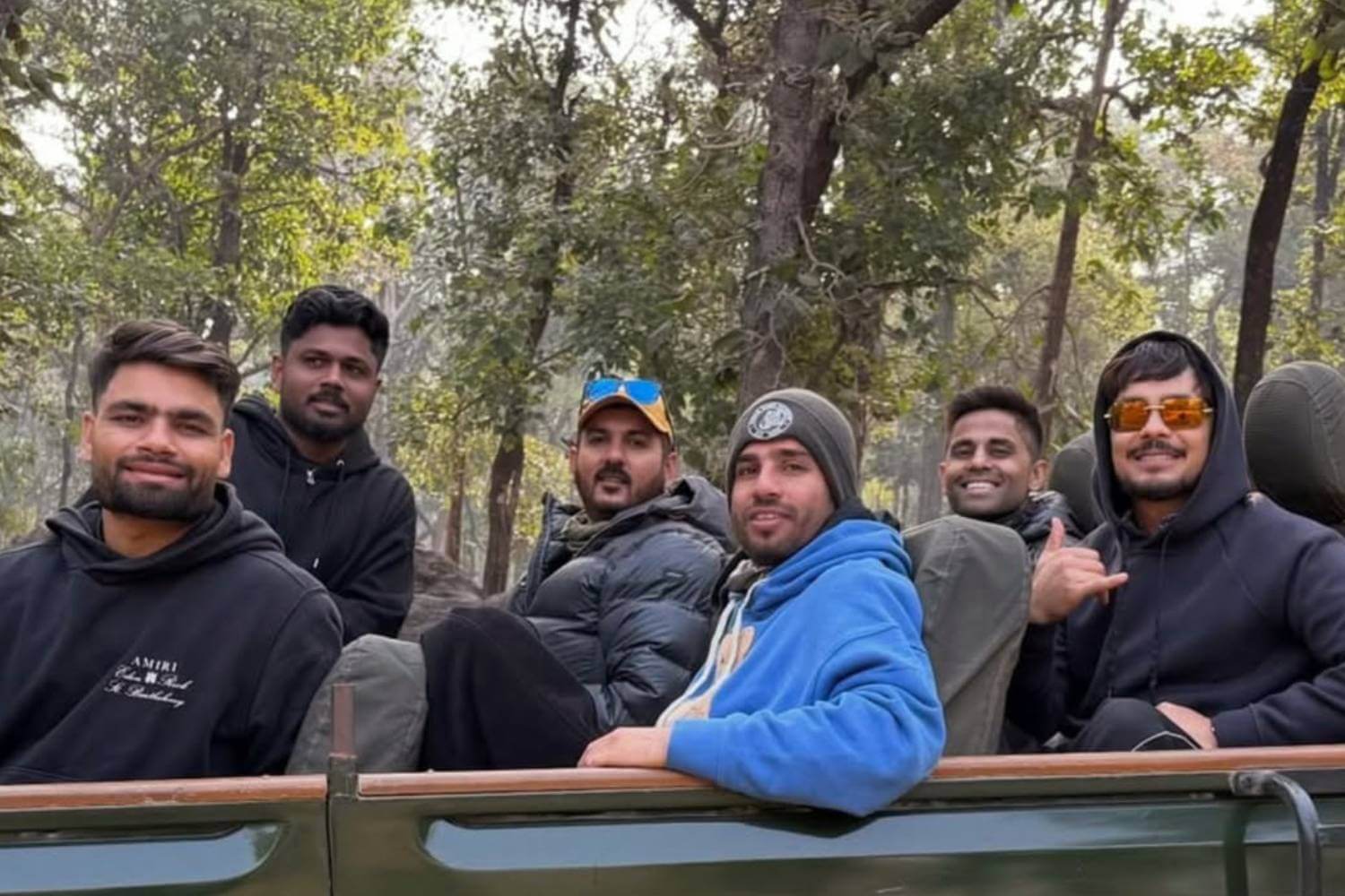Indian Cricket Team Visited Pench National Park